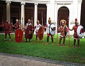 Rievocazione esercito etrusco