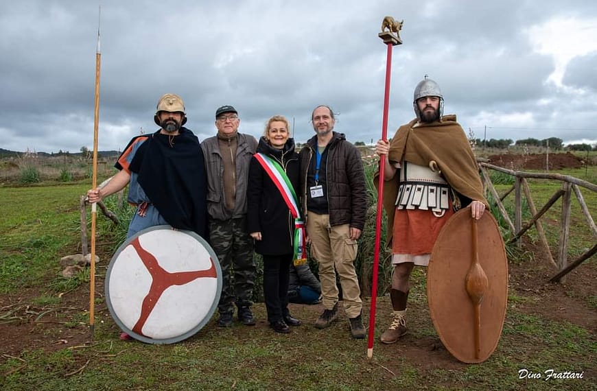 Inaugurazione Tomba dei due pilastri