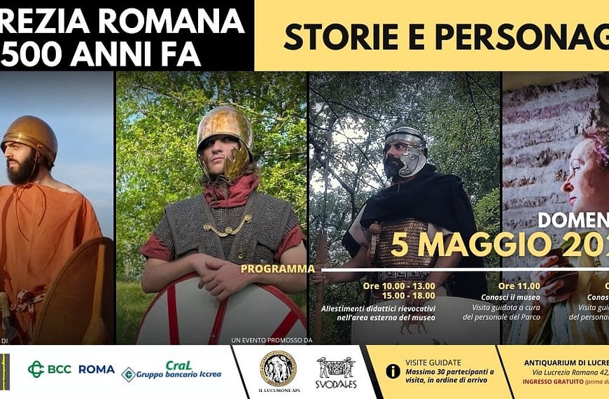 Lucrezia Romana, 5 maggio 2024